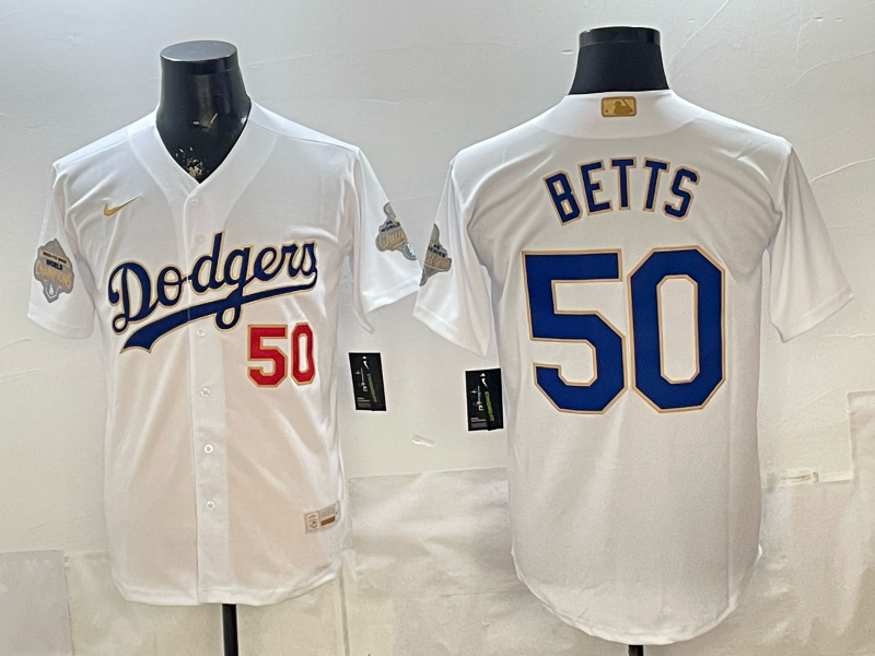 Men Detroit Tigers #50 betts white Game Nike MLB Jersey 0402001->green bay packers->NFL Jersey